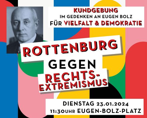 Rottenburg gegen Rechtsextremismus - wir sind dabei!