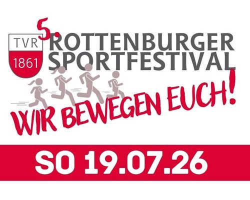 Das 5. Rottenburger Sportfestival steht vor der Tür! 