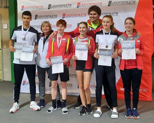 Leichtathletik | Würrtembergische Hallenmeisterschaften mit 2 Titeln