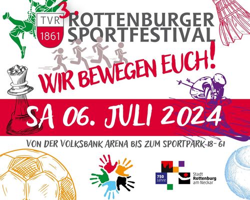3. Rottenburger Sportfestival: Spiel, Sport & Spaß satt