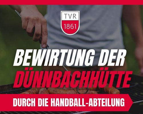 Bewirtung der Dünnbachhütte am 1. Mai 2026