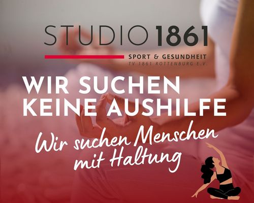 Wir suchen Yoga-Kursleiter*innen (m/w/d) für unser Studio 1861
